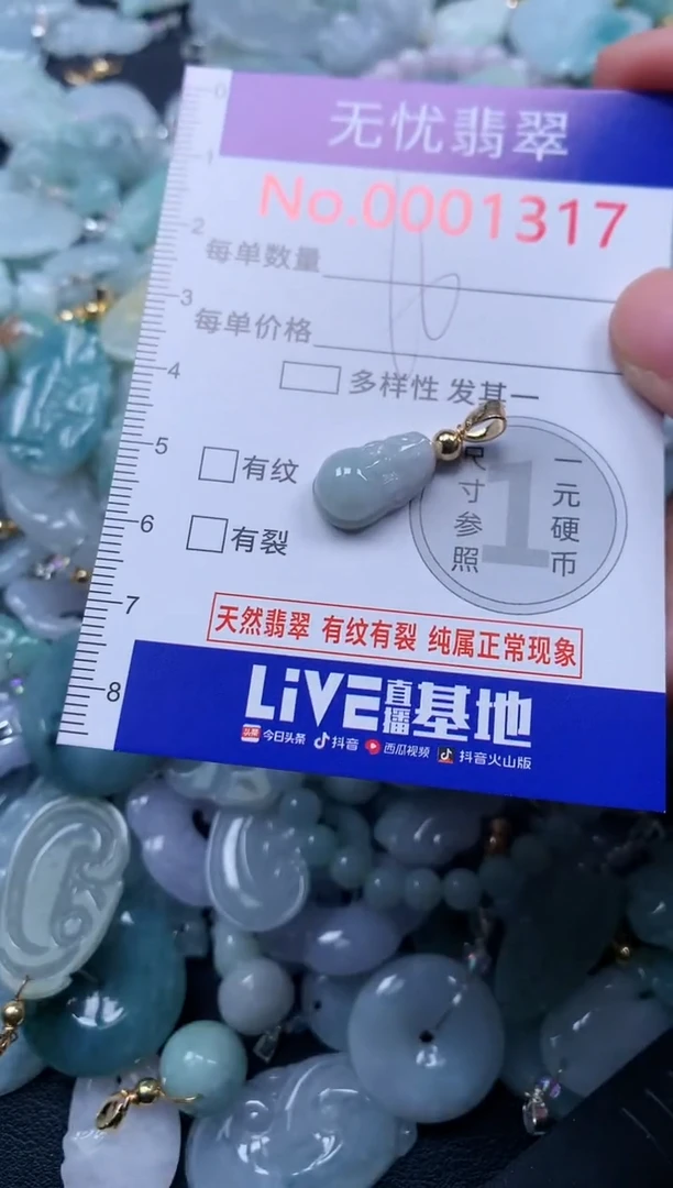 颈饰未镶嵌翡翠1317