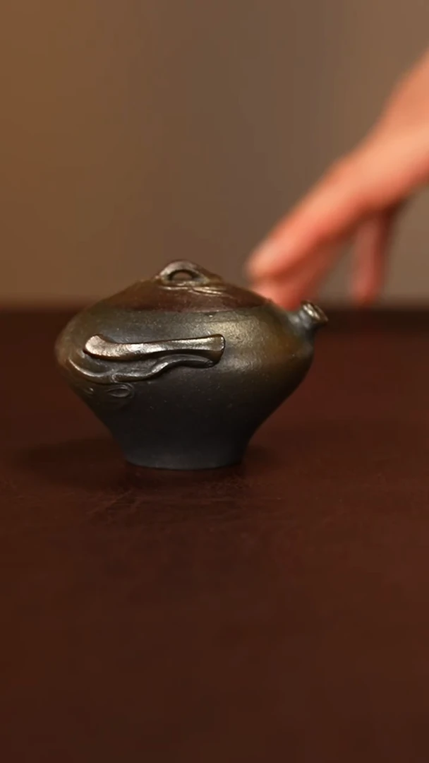 茶壶紫砂竹节宝瓶80cc