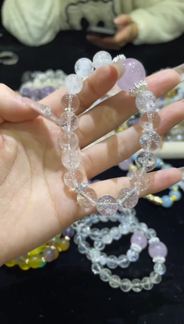 【闪购商品】水晶手链合金10浮力028