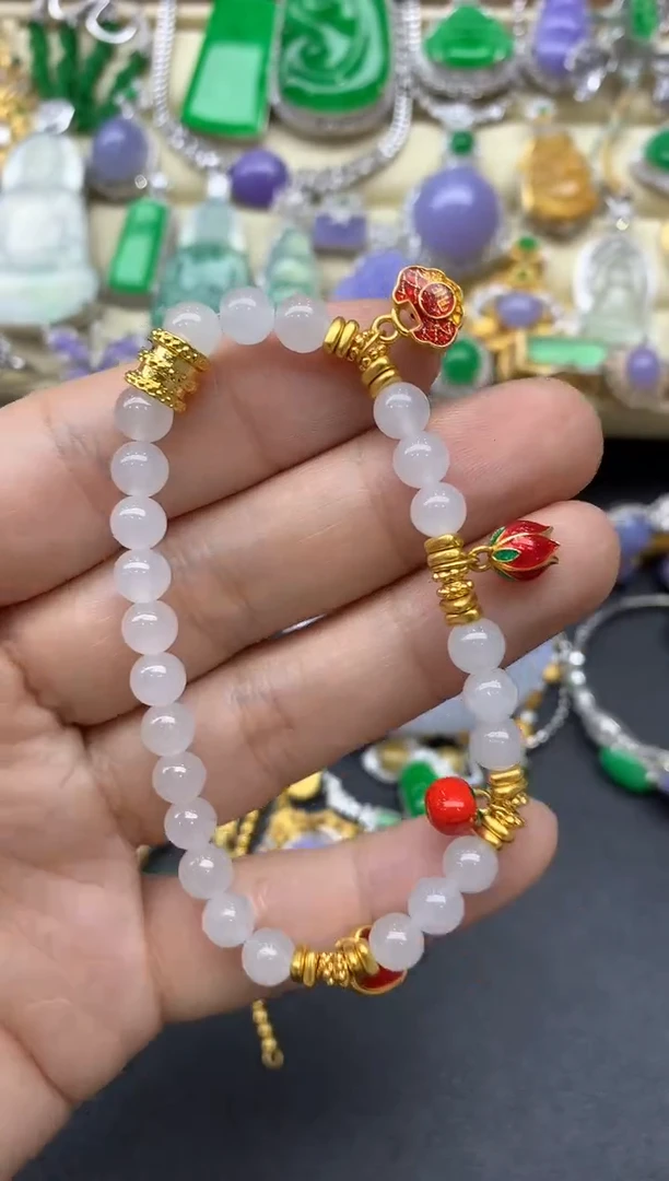 【闪购商品】翡翠手链未镶嵌231-中国好珍宝