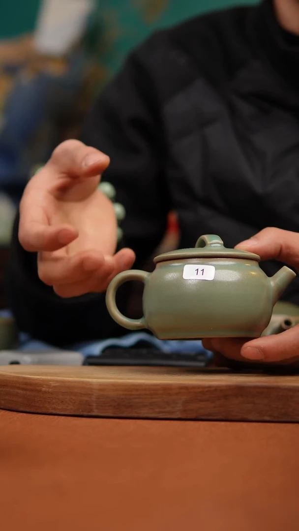 【闪购商品】瓷片原产地原矿柴烧壶微瑕福利