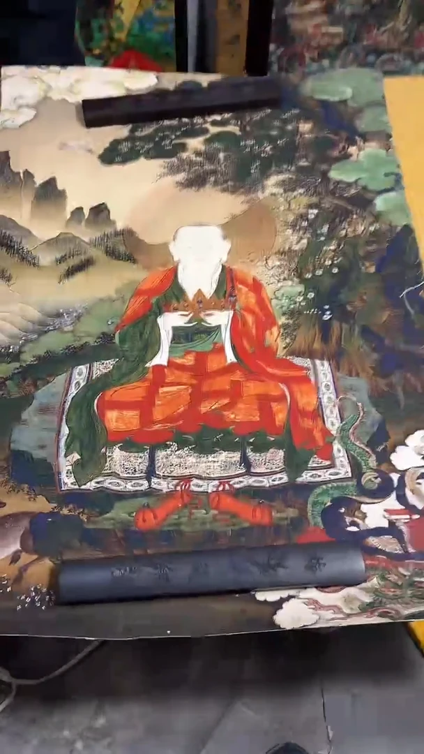 卷轴画卷轴唐卡商品