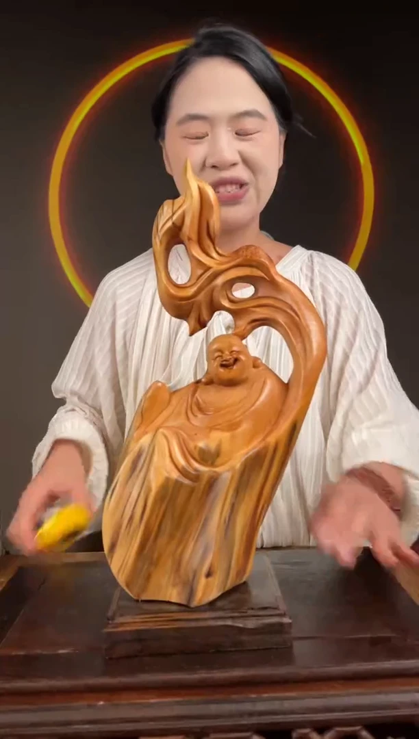 柏木（崖柏）手工摆件,先抢先得! 编号:254