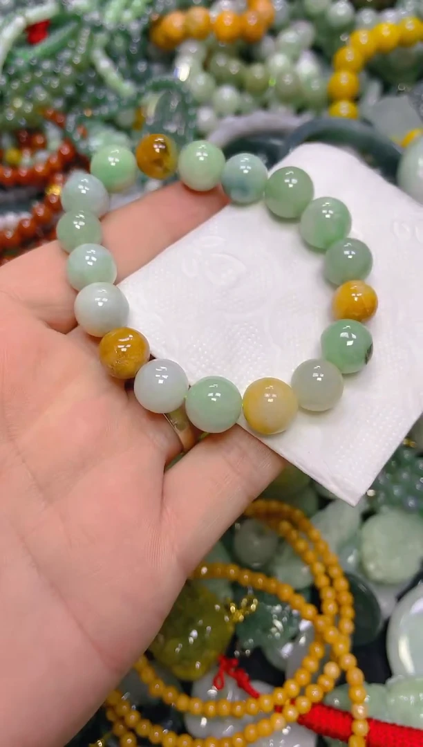 颈饰未镶嵌翡翠10mm