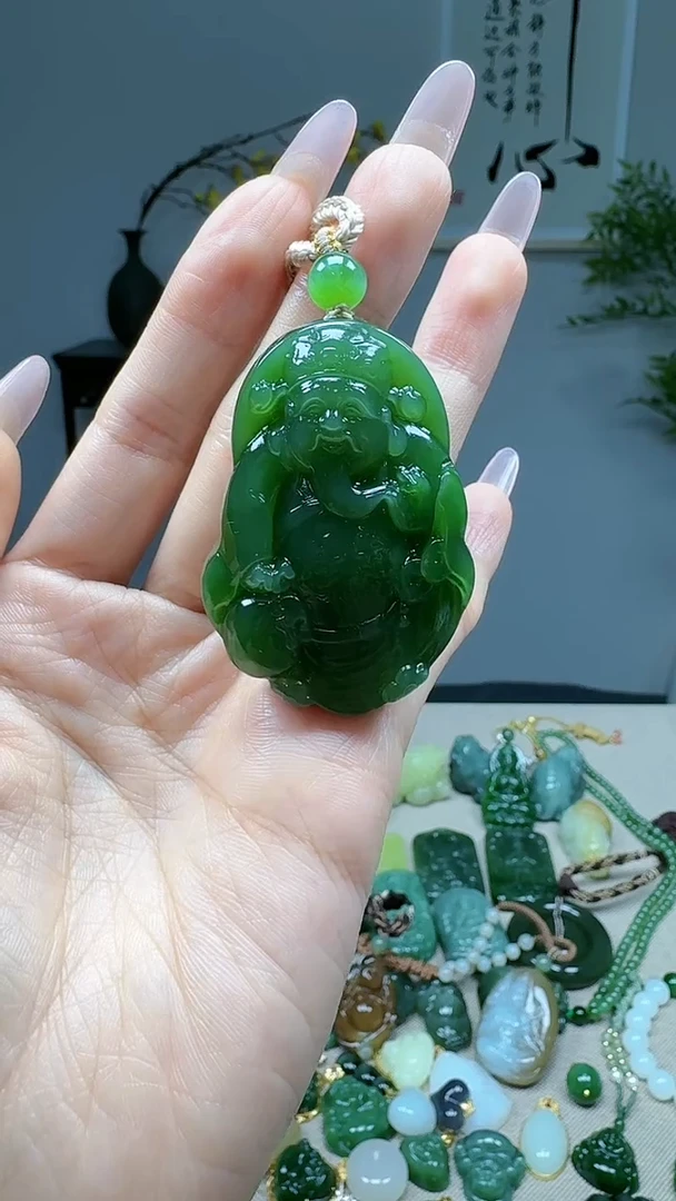 未镶嵌和田玉挂件1