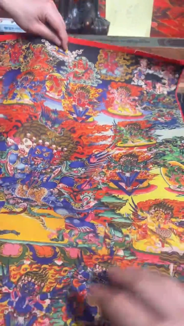 卷轴画卷轴画奥奥的唐卡