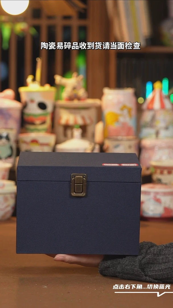 【闪购商品】杯子D007-D010创意手绘陶瓷水杯