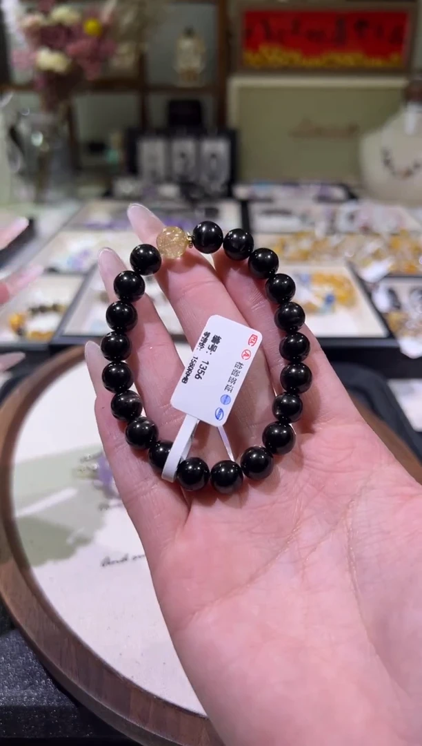 合金手链水晶1356天然水晶 手围15-16cm以内 拍十发一