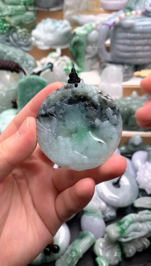 吊坠(不含链)未镶嵌翡翠1