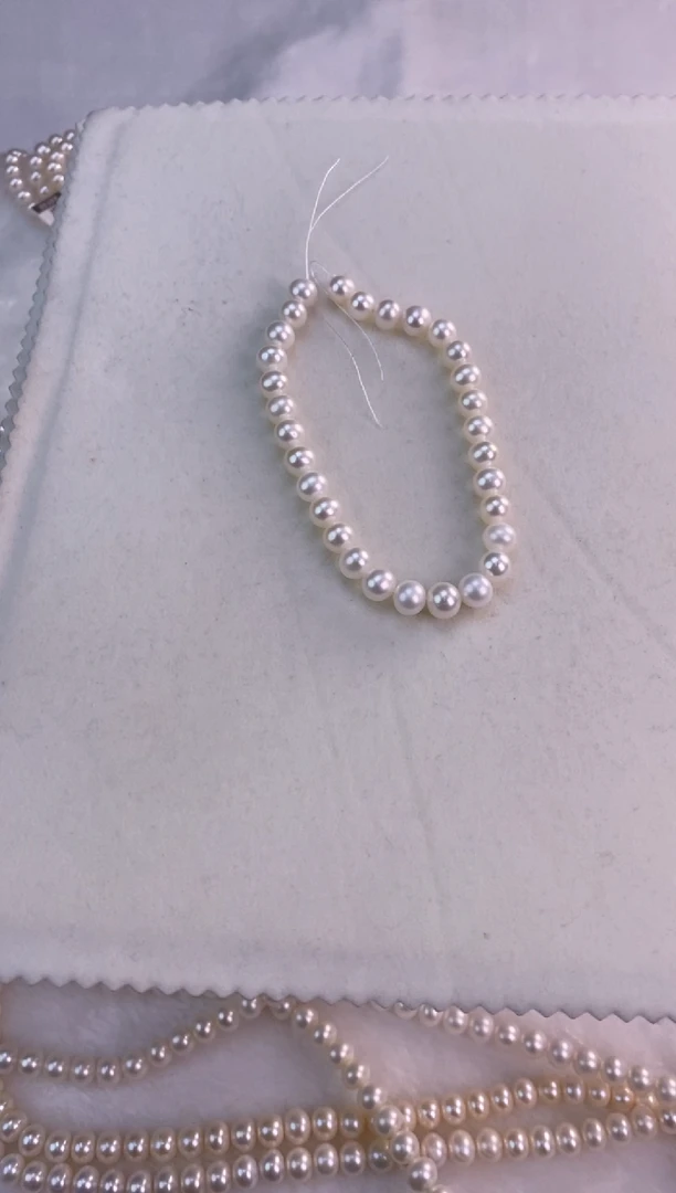 未镶嵌手串淡水珍珠倾***泪淡水珍珠7-8