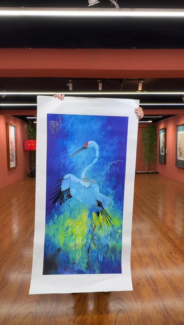 国画孙桂国老师作品现场4-48