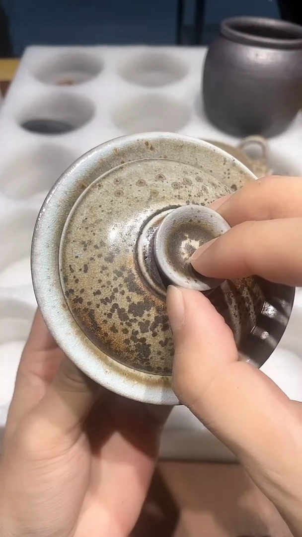 奢瓷/瑞寅柴烧茶器（盖碗）879