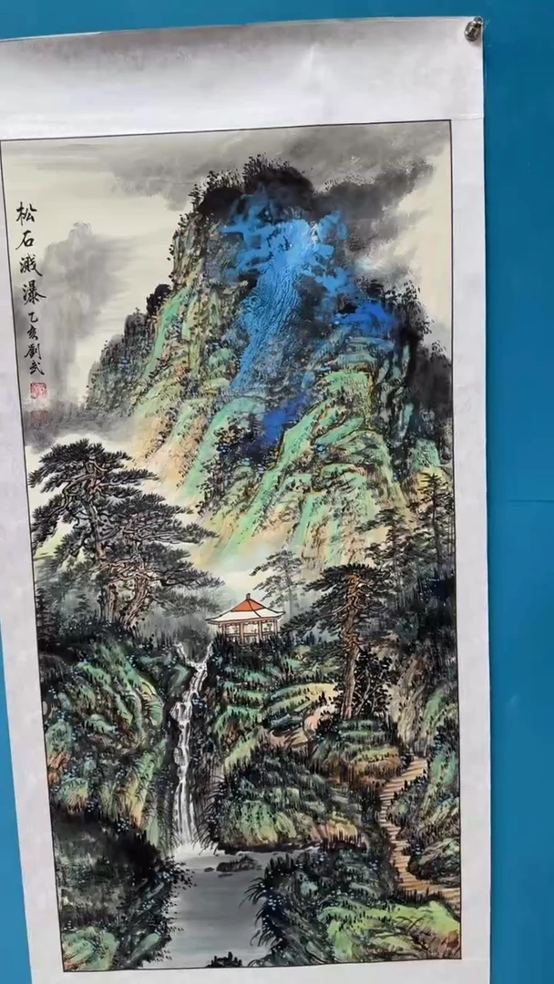 国画瀚美艺术刘武手绘-国画30