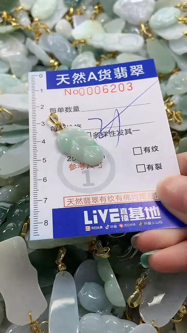 颈饰未镶嵌翡翠纯天然货a翡翠