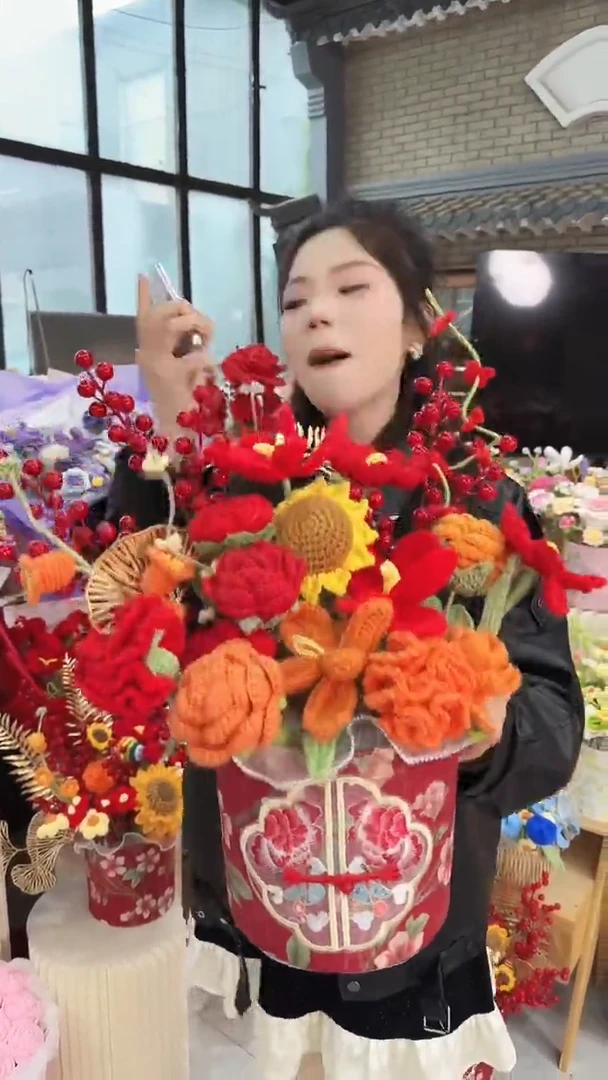 非遗手工定制花束，孤品清仓！！