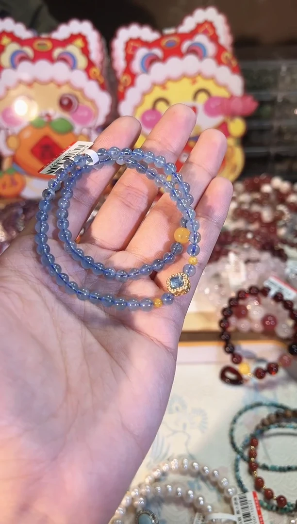 【闪购商品】海蓝宝石手链未镶嵌Q751多样性发货一件