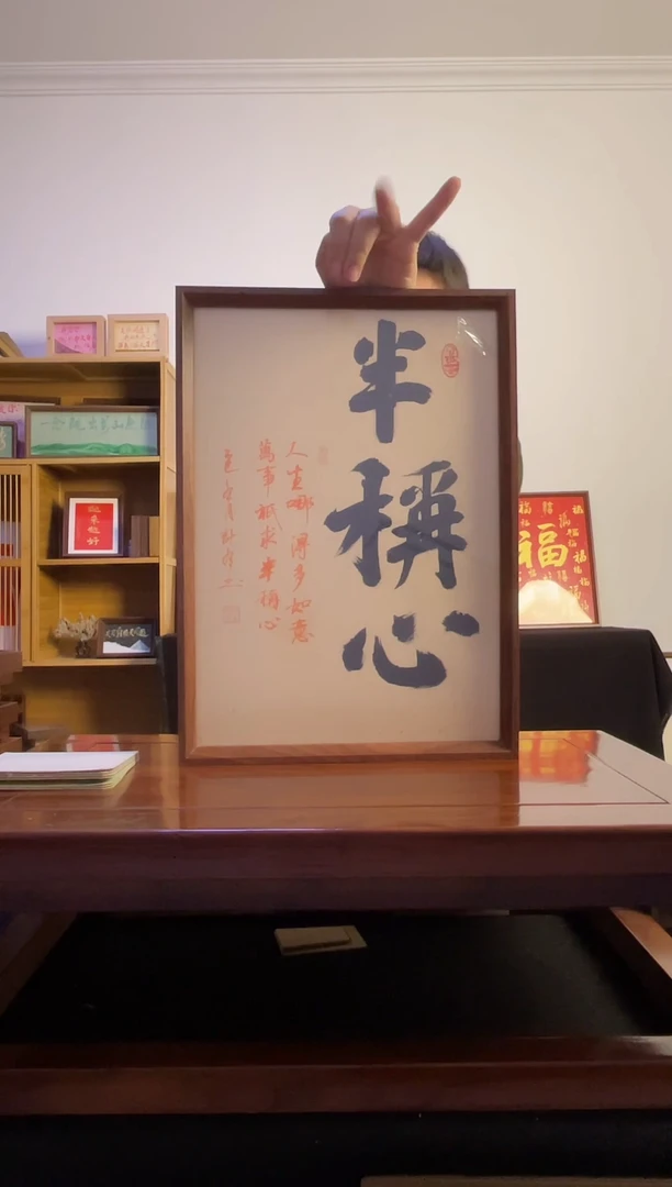 书法**手写手绘半称心A3