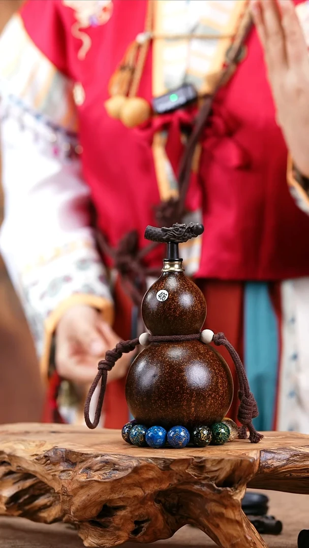 【闪购商品】406—光岳葫天然大漆酒葫芦不含漆珠