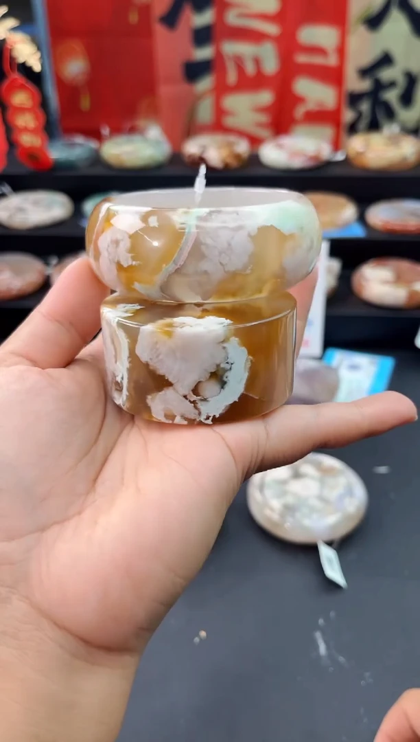 【闪购商品】石英质玉手镯未镶嵌赠送镯心（59圈口）