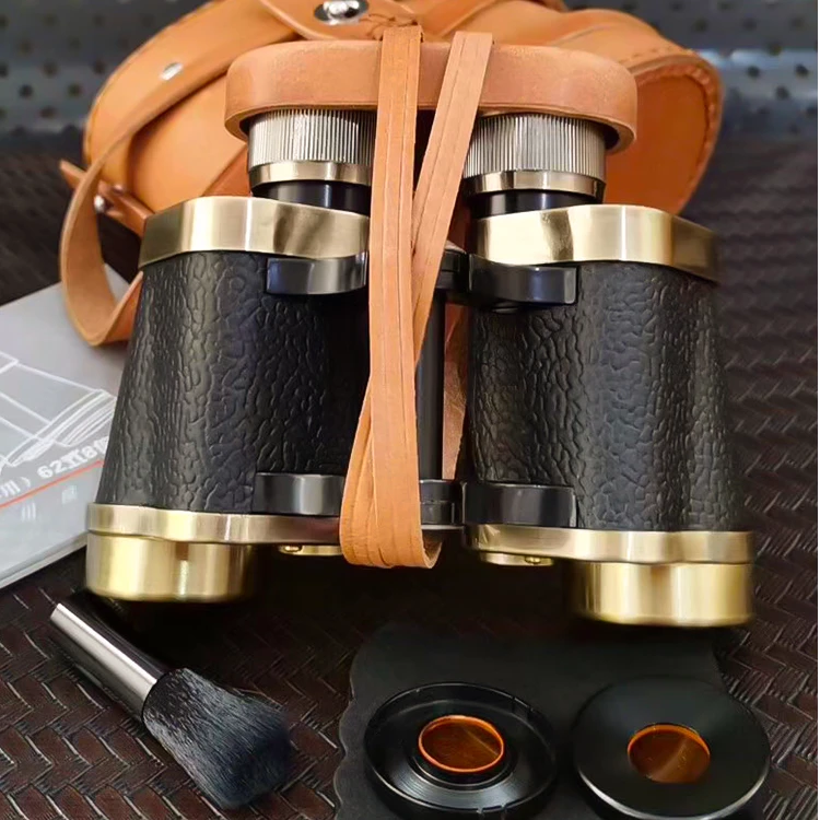 62-8典藏古铜色双筒高清望远镜