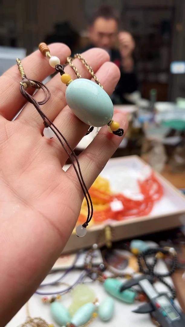 【闪购商品】水晶颈饰未镶嵌枣珠01