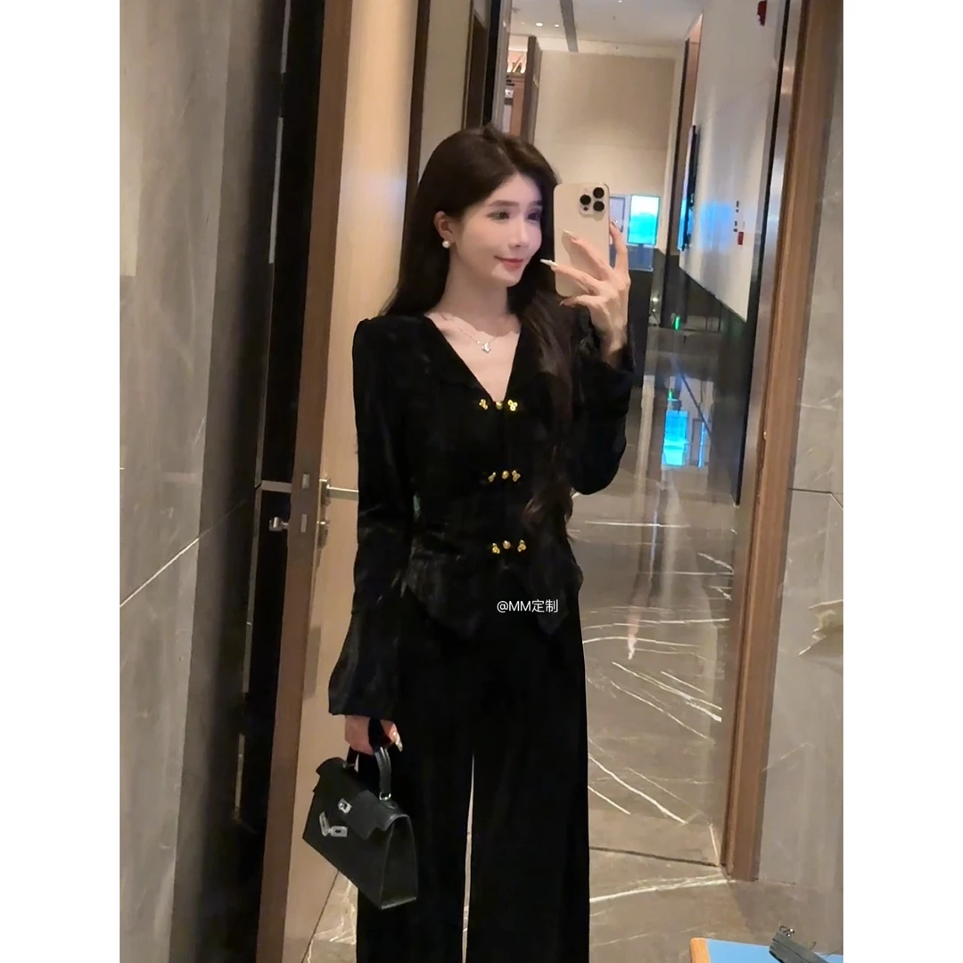 【萌萌家定制-福利款】秋冬干练小香风显瘦气质时尚上衣A226