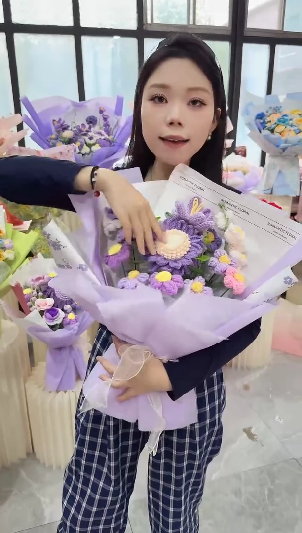 非遗手工定制花束，孤品清仓！！