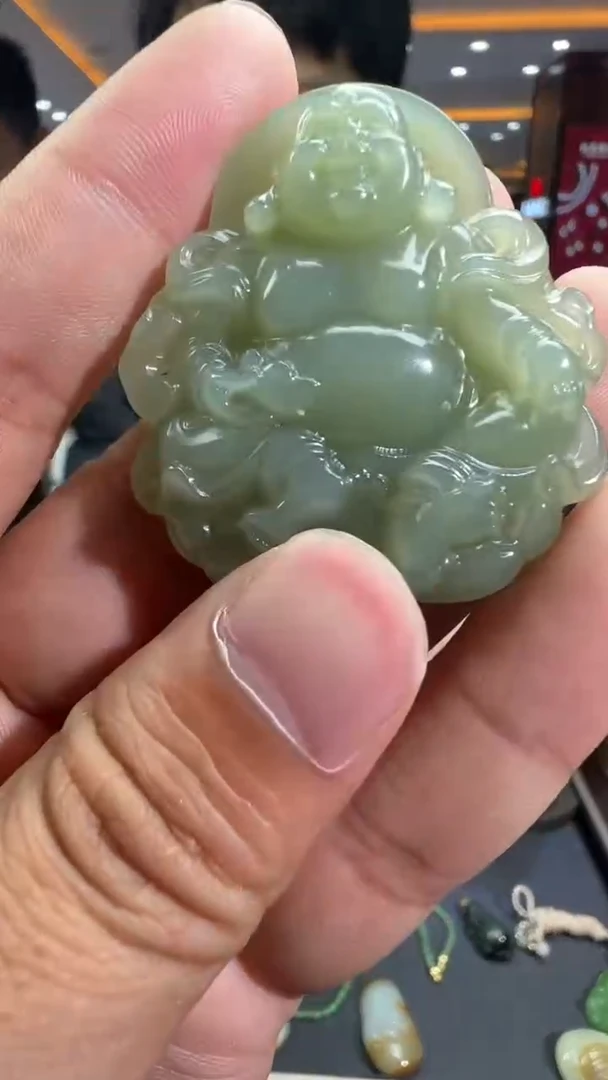 未镶嵌和田玉挂件【陆1201】56 7026