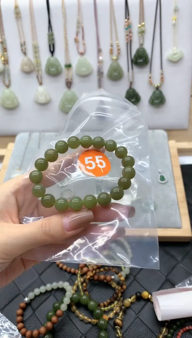 【闪购商品】和田玉手链未镶嵌手串4