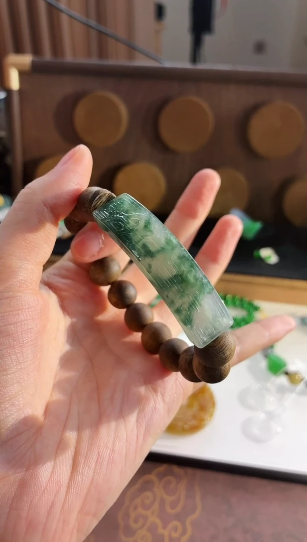 未镶嵌手串翡翠手串