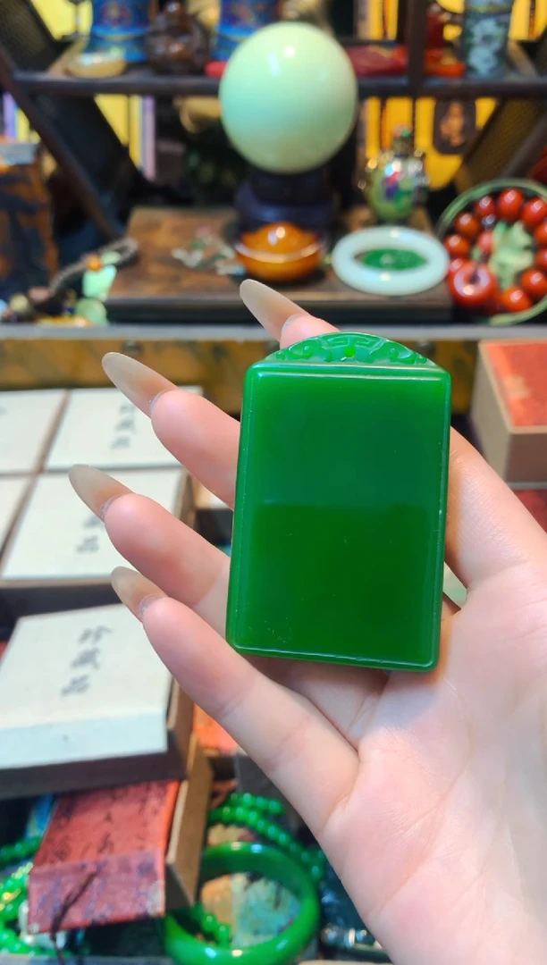 【闪购商品】和田玉（碧玉）挂件未镶嵌主播推荐主播推荐