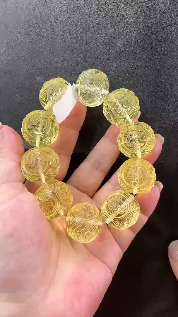 未镶嵌颈饰琥珀sc手串