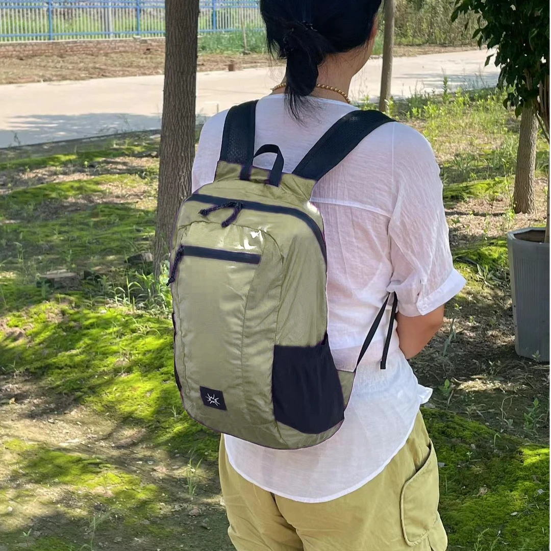 新款收纳双肩包超轻旅游背包户外折叠背包男女旅行巴掌大软包超薄