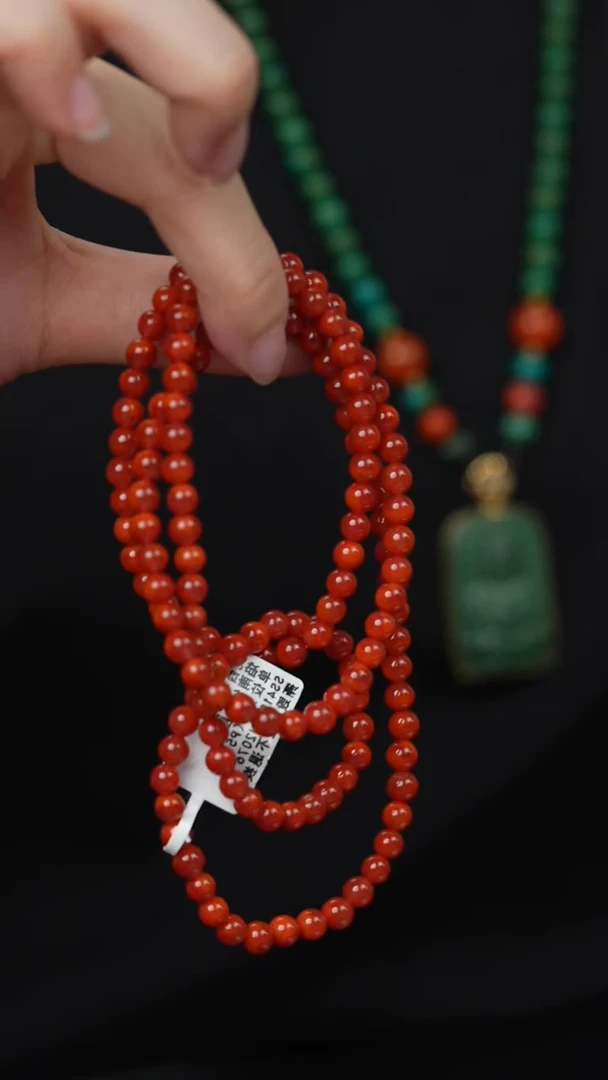 未镶嵌X13（多样性发一件）南红玛瑙多圈