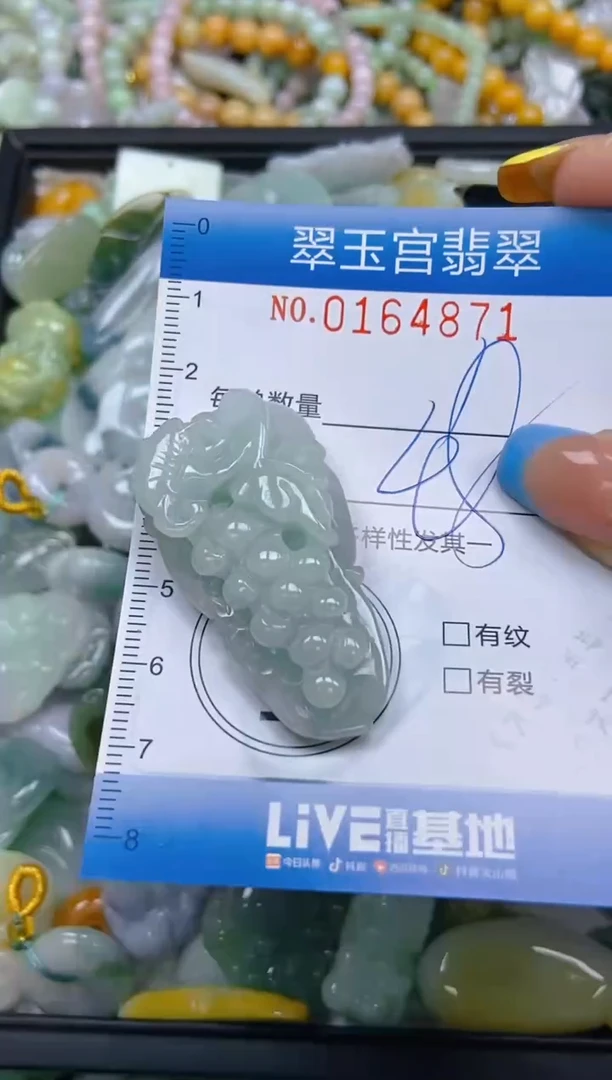 翡翠未镶嵌颈饰闪购0164871