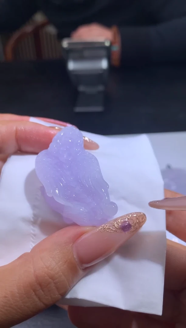 未镶嵌定制翡翠浮**杳翡翠