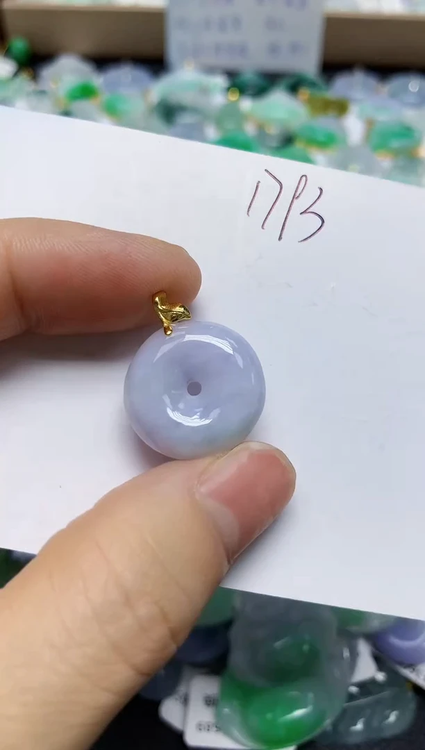 翡翠未镶嵌颈饰天然缅甸翡翠A货