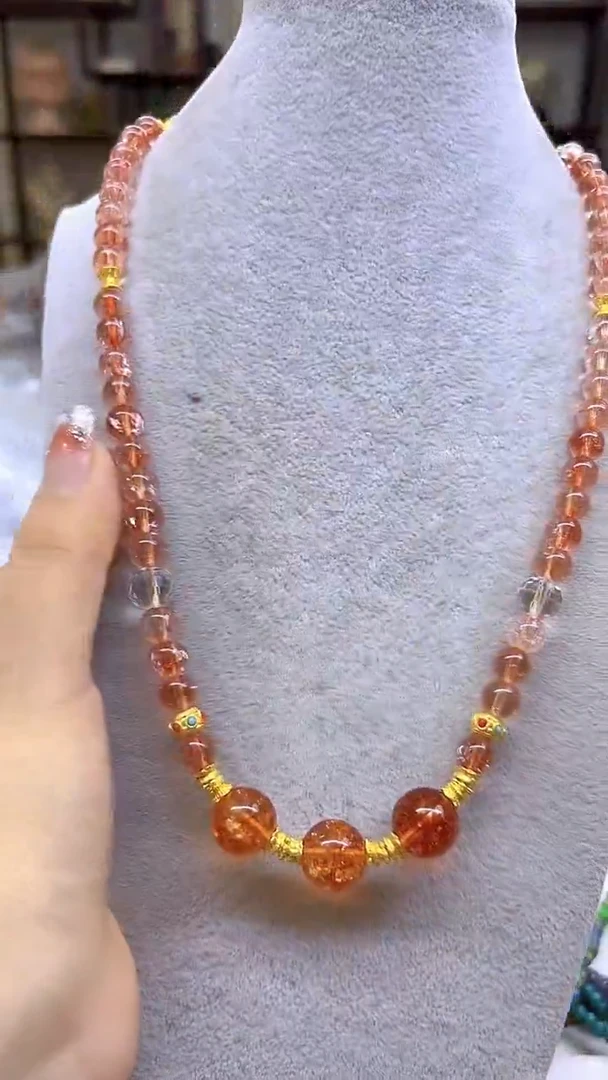 未镶嵌项链水晶DIY款X609