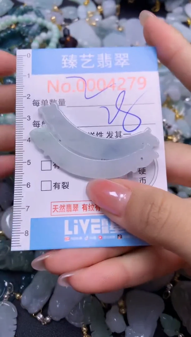 颈饰未镶嵌翡翠4279