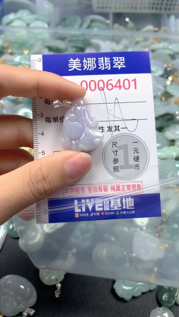 颈饰未镶嵌翡翠6401