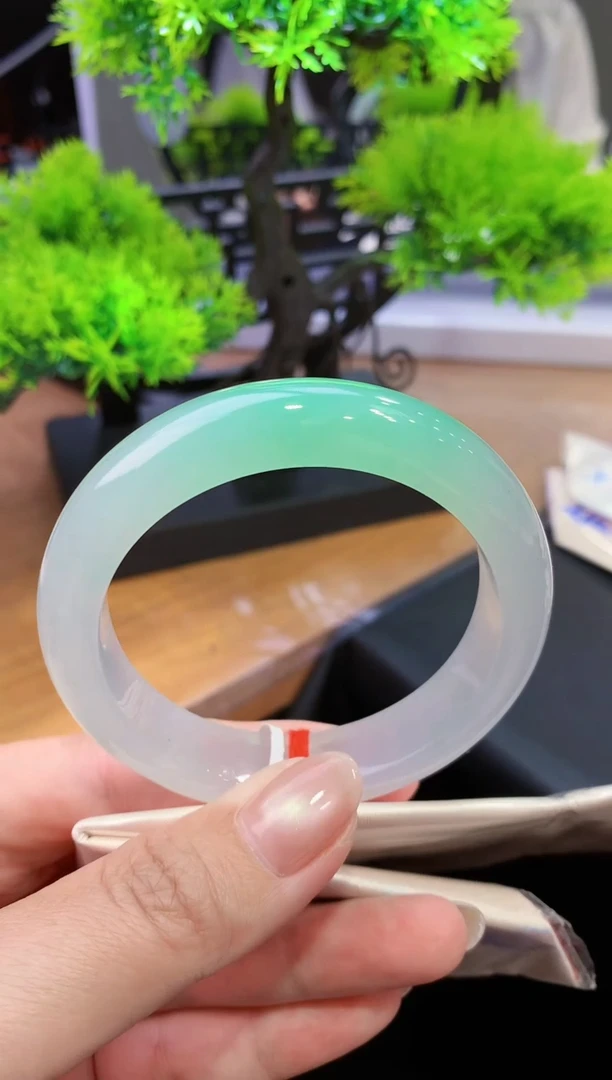 未镶嵌手镯翡翠-k50  天然缅甸A货翡翠54.3总价26万定金2万