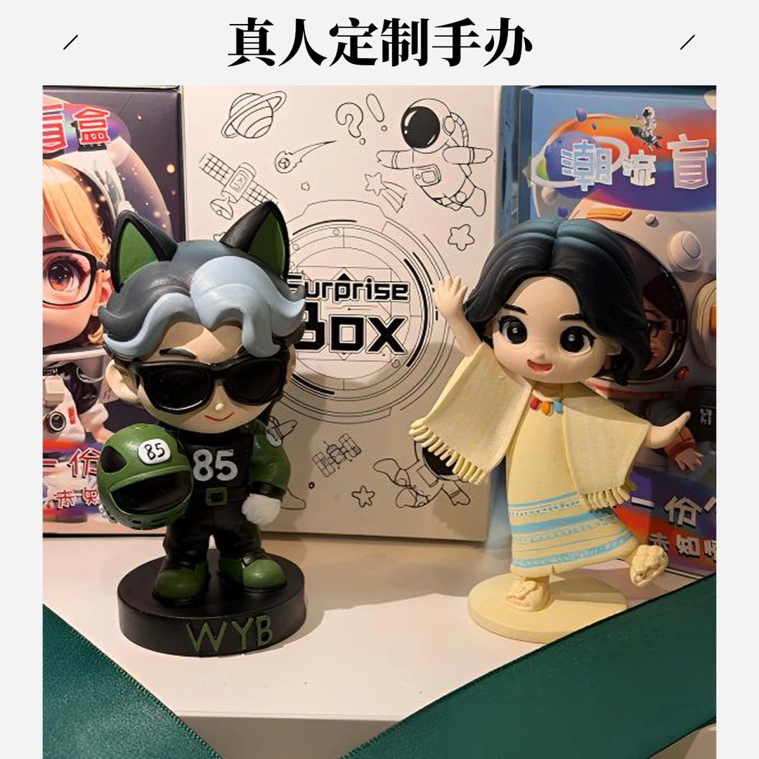 特别的毕业礼物/生日礼物！基于照片定制Q版人偶 记录你的高光时刻