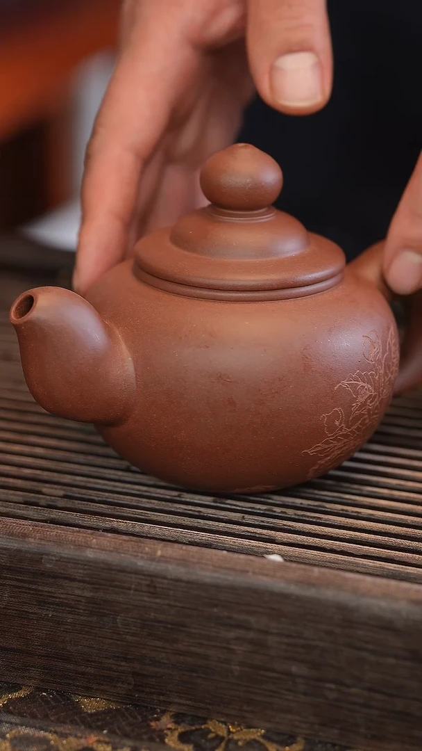 茶壶紫砂原矿手工制作雕刻随机