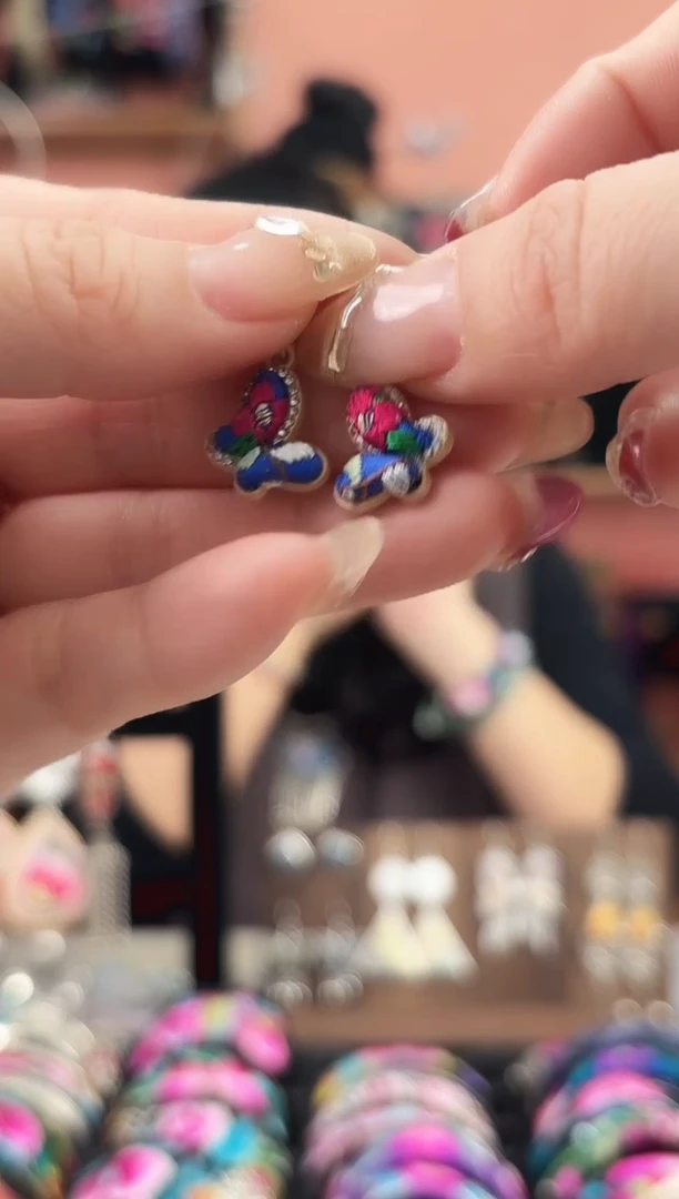 织绣艺枝独绣手工饰品41