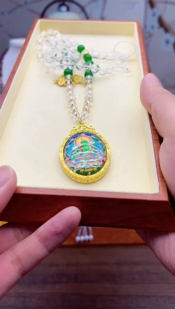 【闪购商品】水晶耳饰14K金镶嵌X