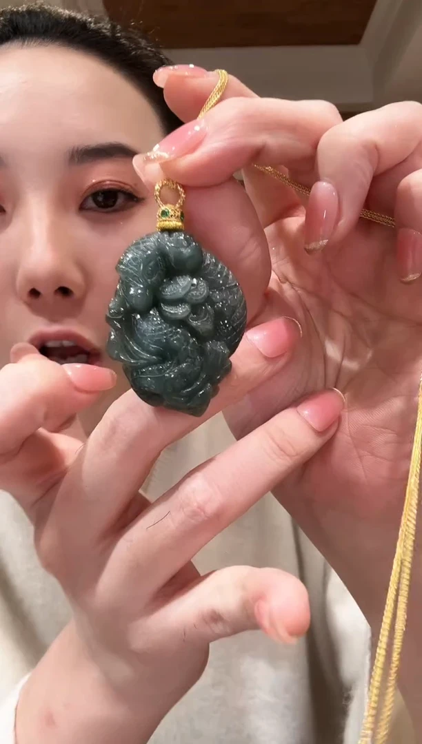 【闪购商品】翡翠颈饰未镶嵌国风