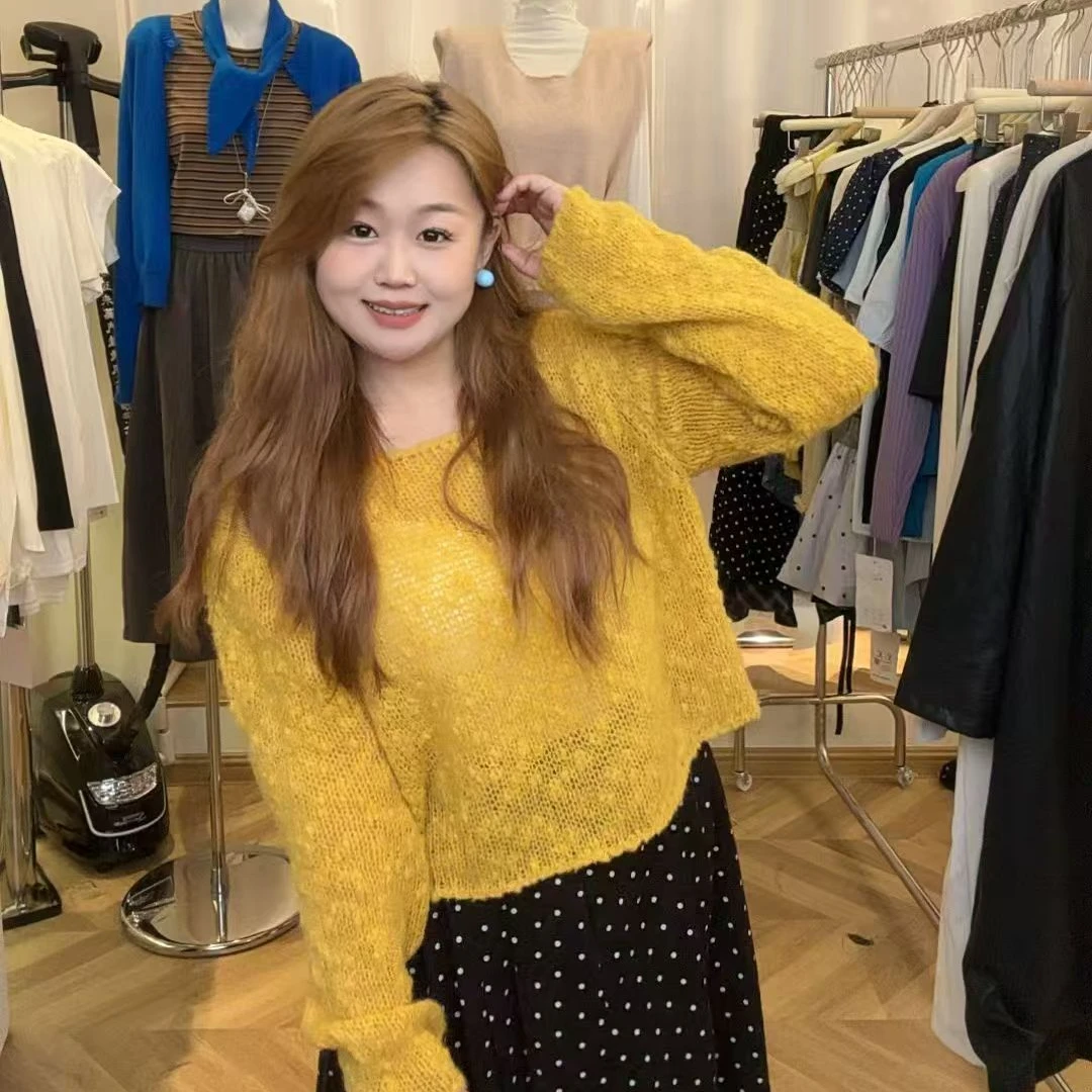 【STD胖桃推荐】001-200编号微胖大码上衣新款纯欲风辣妹性感T恤女