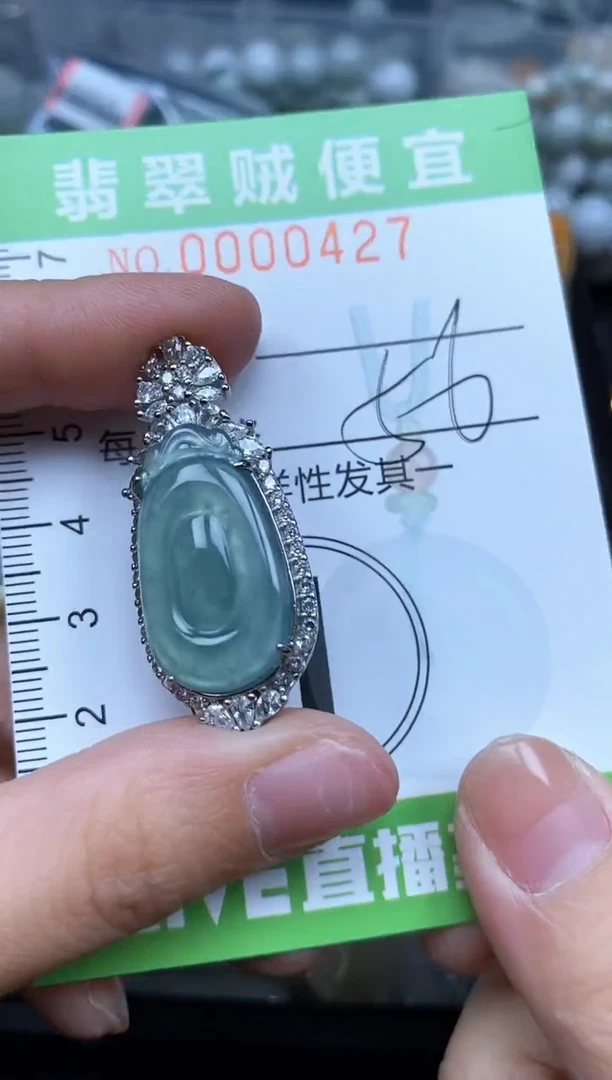 翡翠未镶嵌颈饰Z闪购0000427