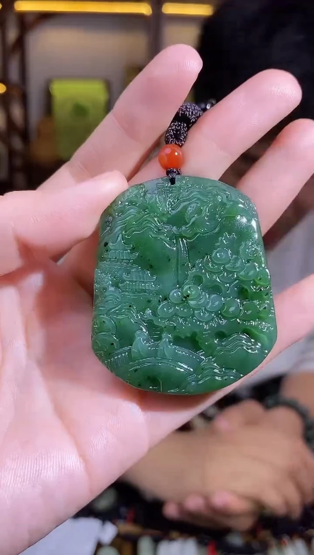 颈饰未镶嵌和田玉1