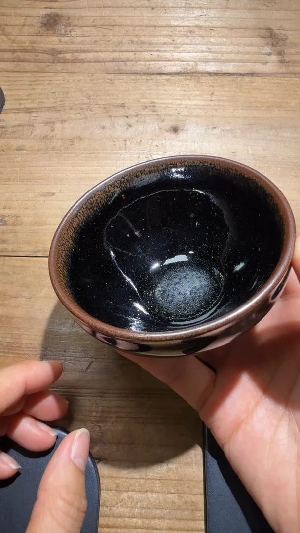 茶盏柴烧建盏精品分享51